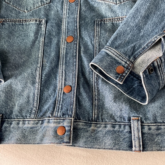 Like New Madewell Oversized Trucker Jacket - Picture 3 of 4